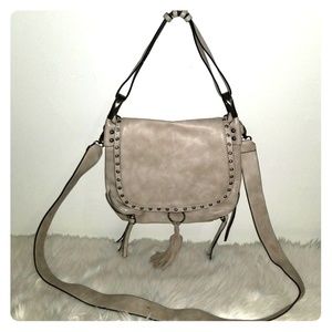 Steve Madden grey shoulder bag